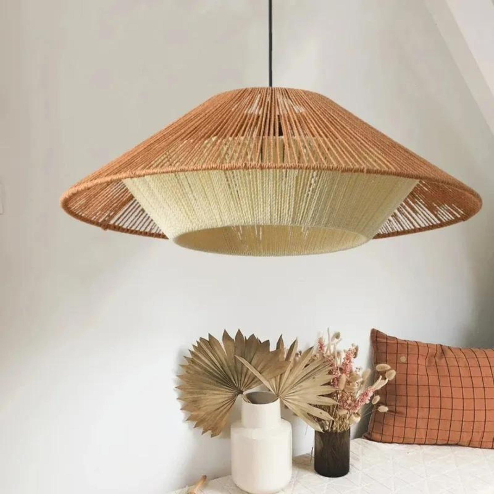 Raffia Pendant Lamp